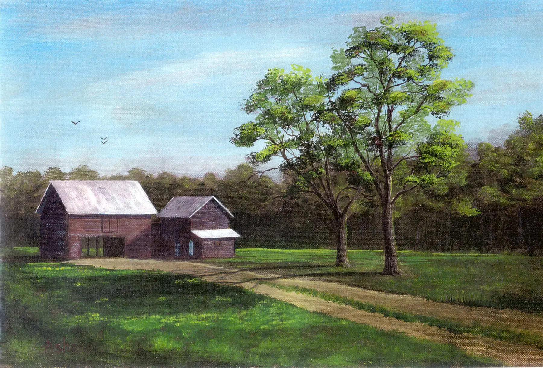 Barn on Route 198