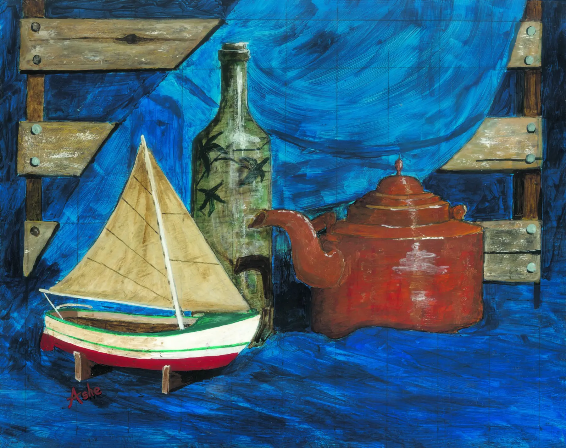 Tea Kettle Boat